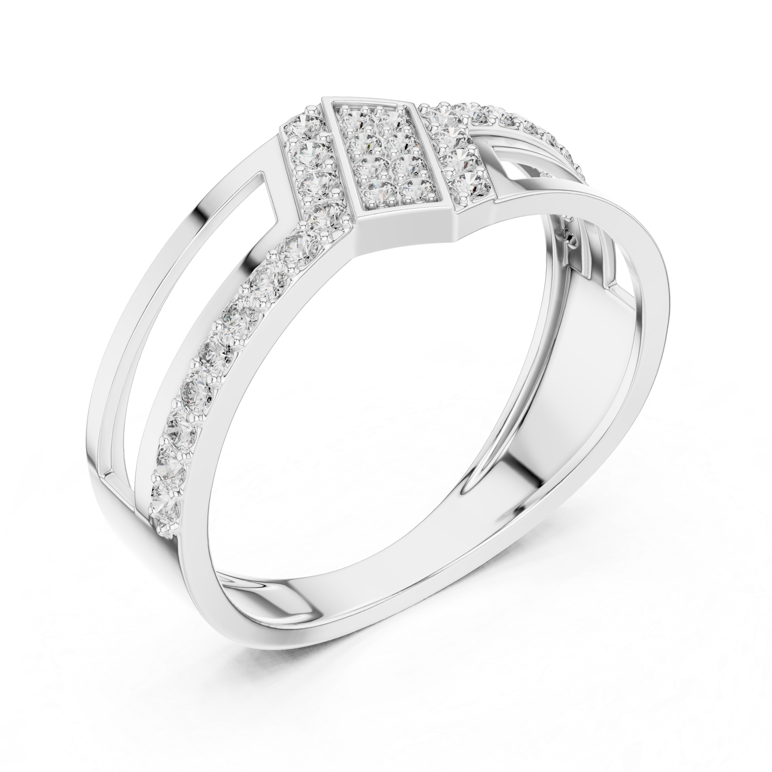 KM0214 White Gold View 2