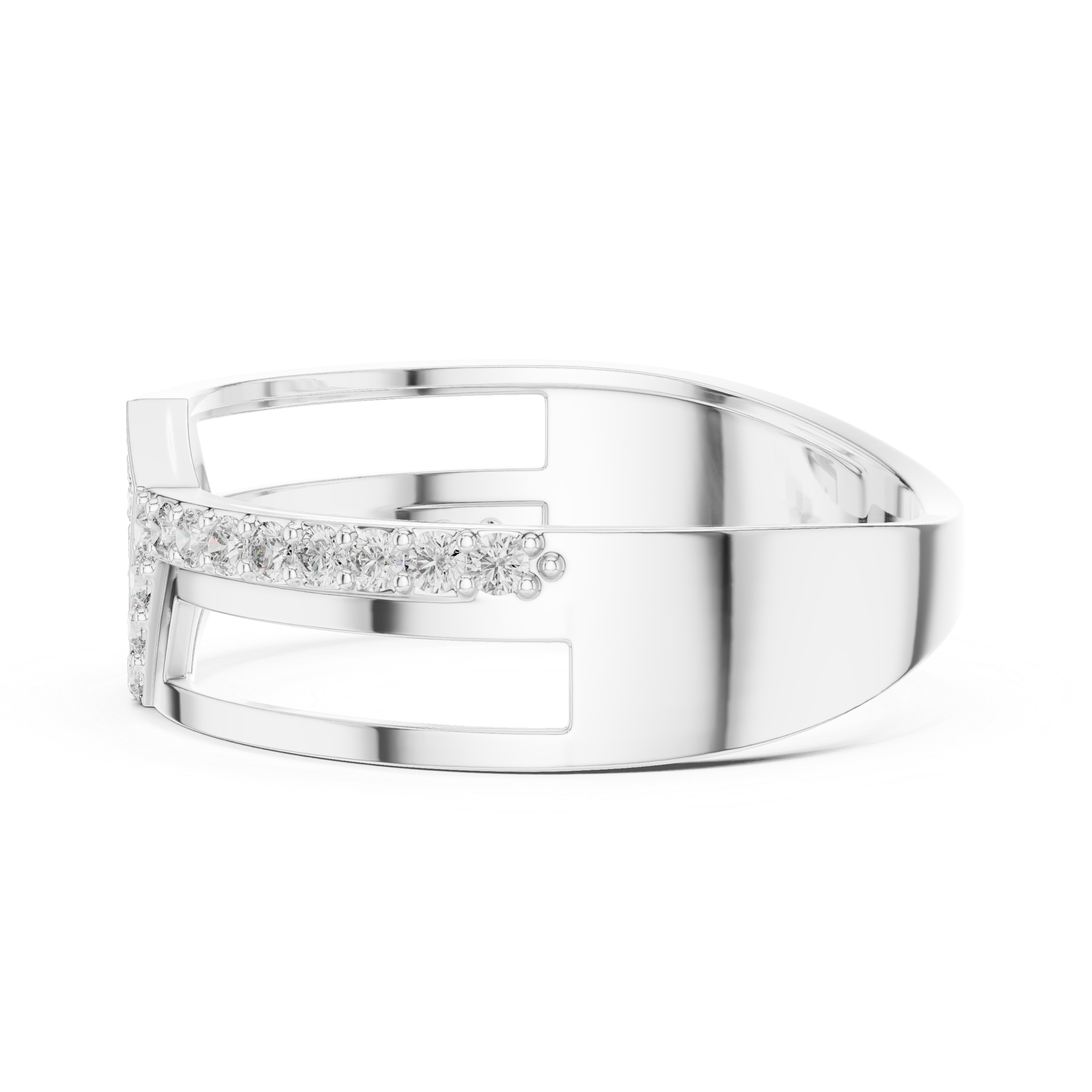 KM0214 White Gold View 3