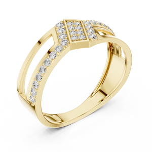 KM0214 Yellow Gold View 2