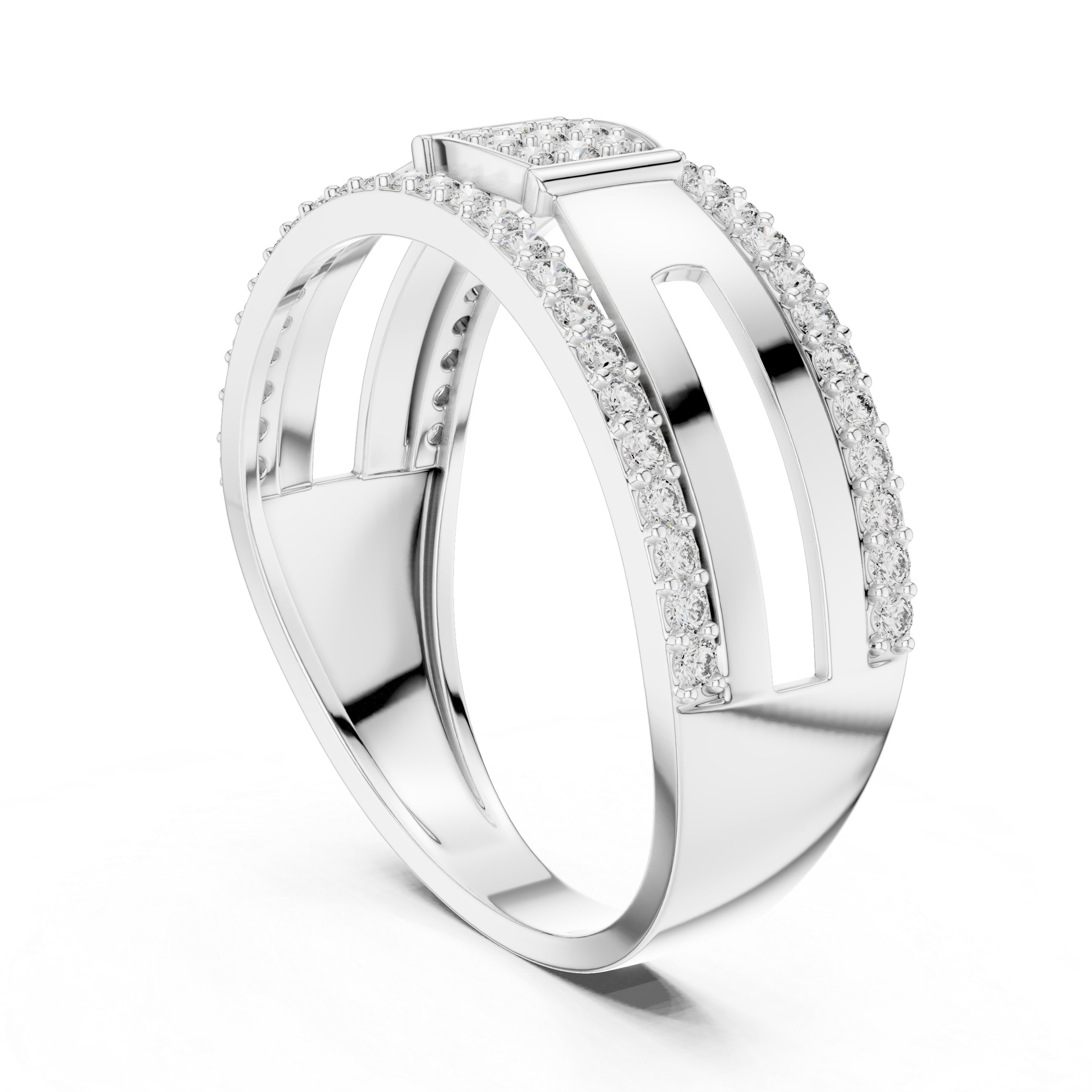 KM0215 White Gold View 1