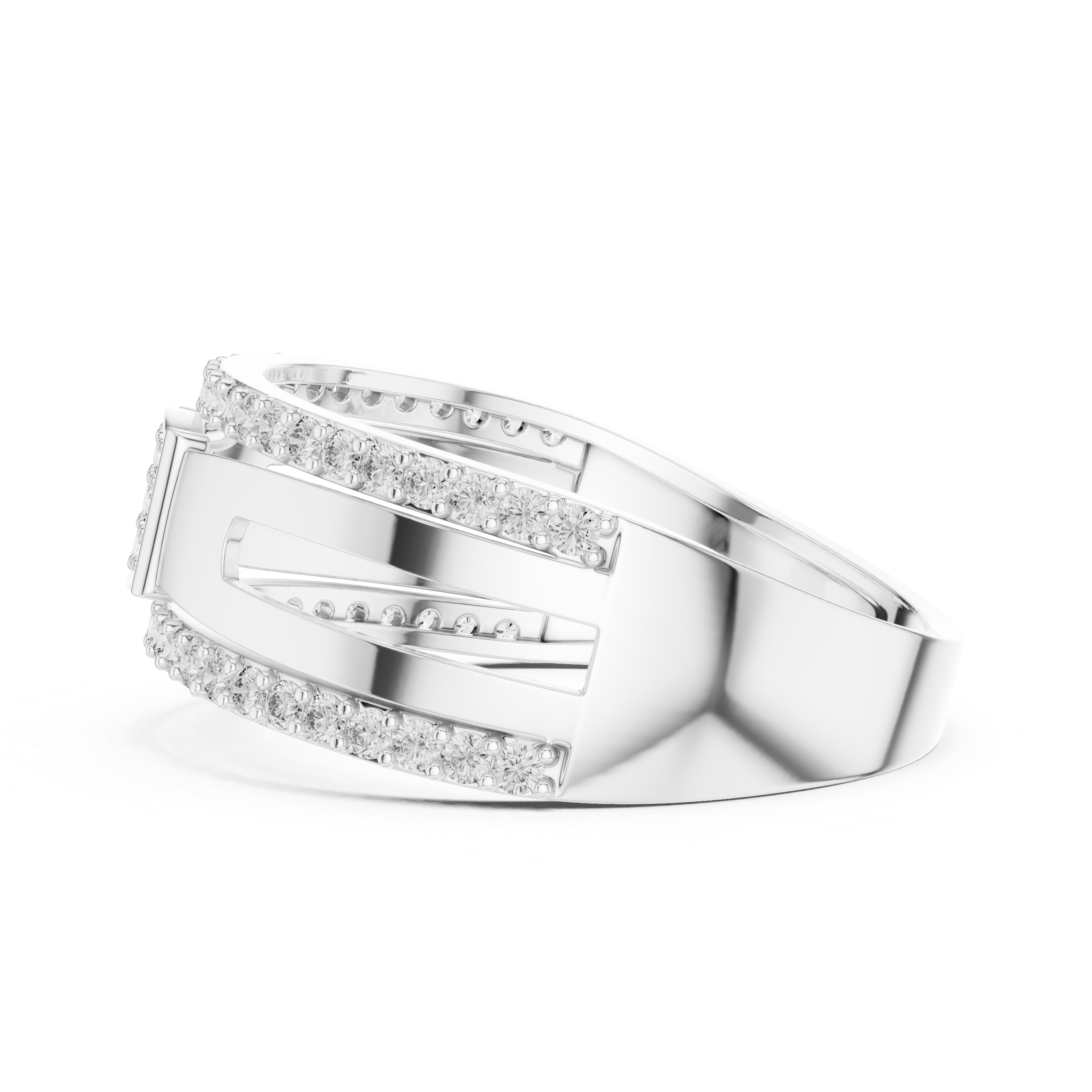 KM0215 White Gold View 3