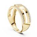 KM0215 Yellow Gold View 1