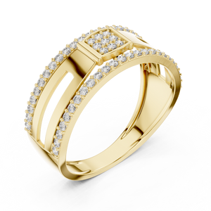 KM0215 Yellow Gold View 2