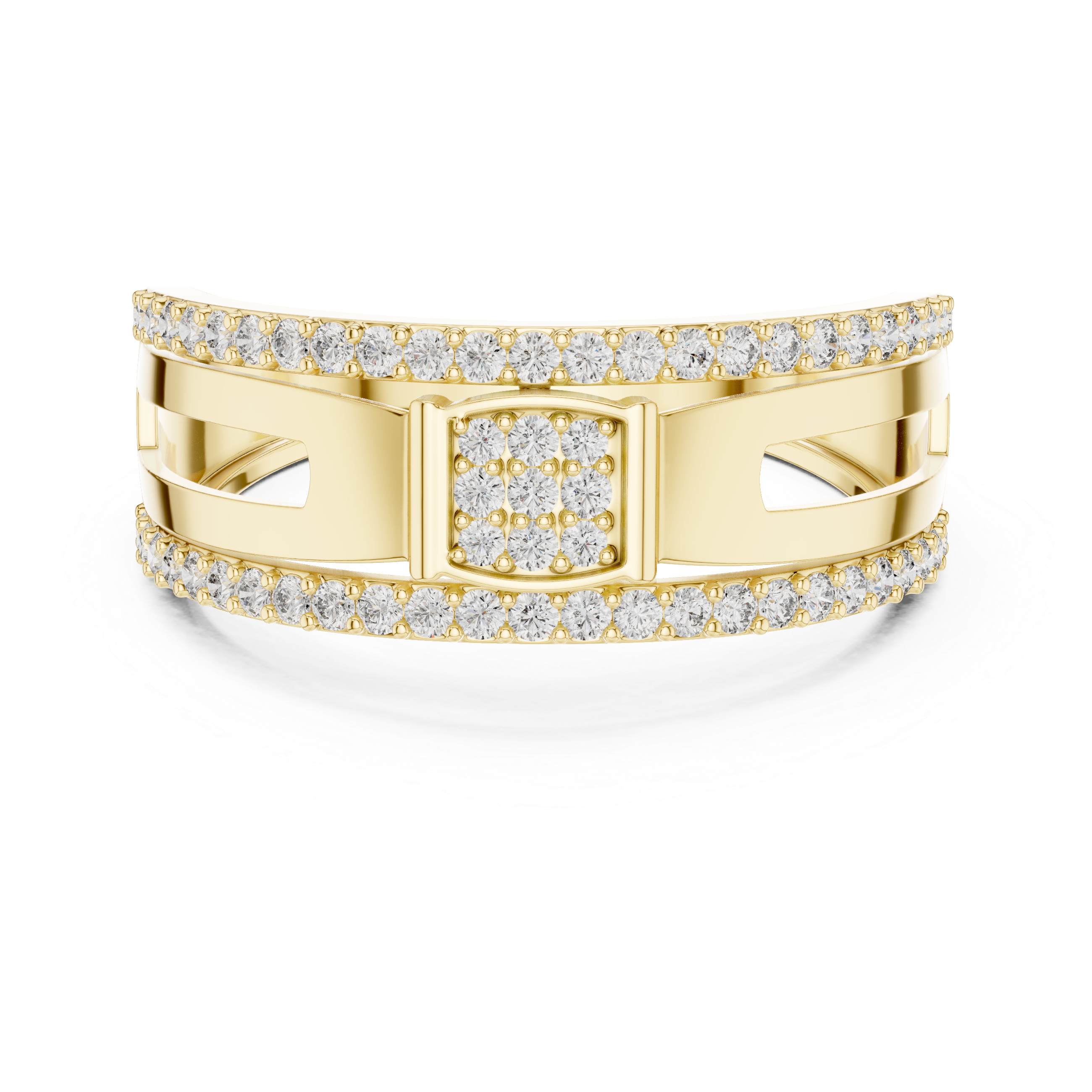 KM0215 Yellow Gold View 4