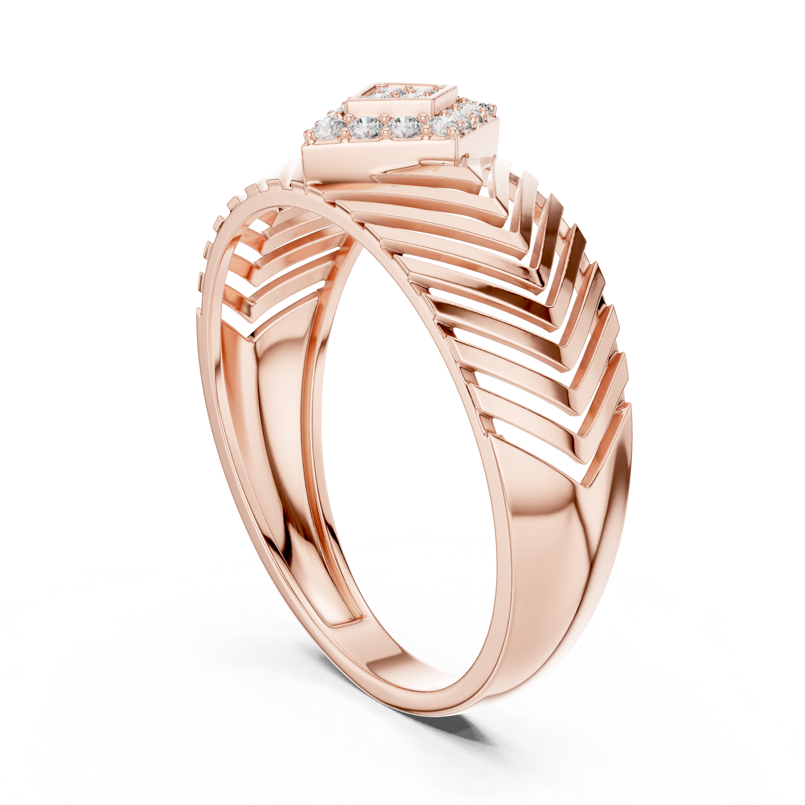 KM0216 Rose Gold View 1