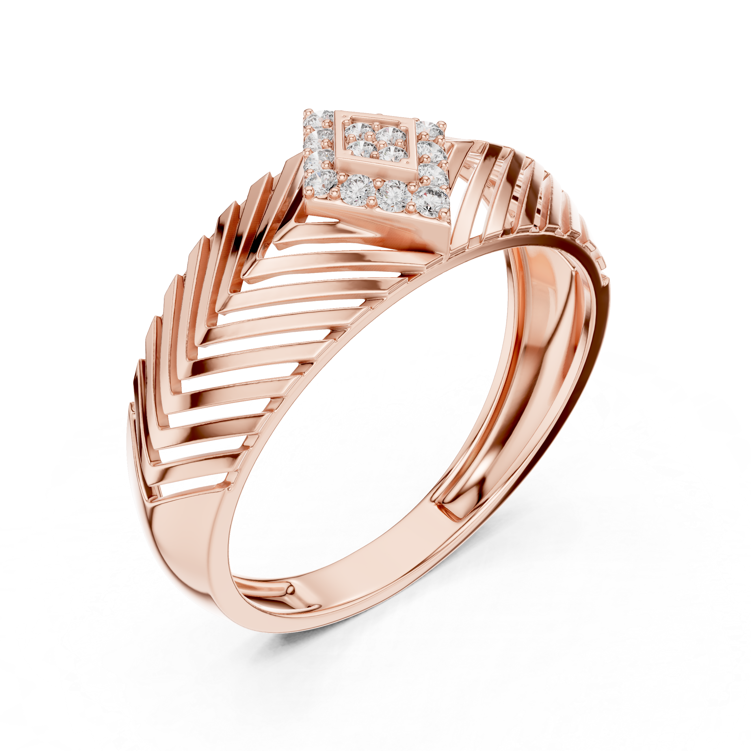 KM0216 Rose Gold View 2