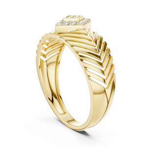 KM0216 Yellow Gold View 1