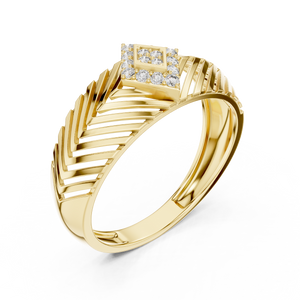 KM0216 Yellow Gold View 2