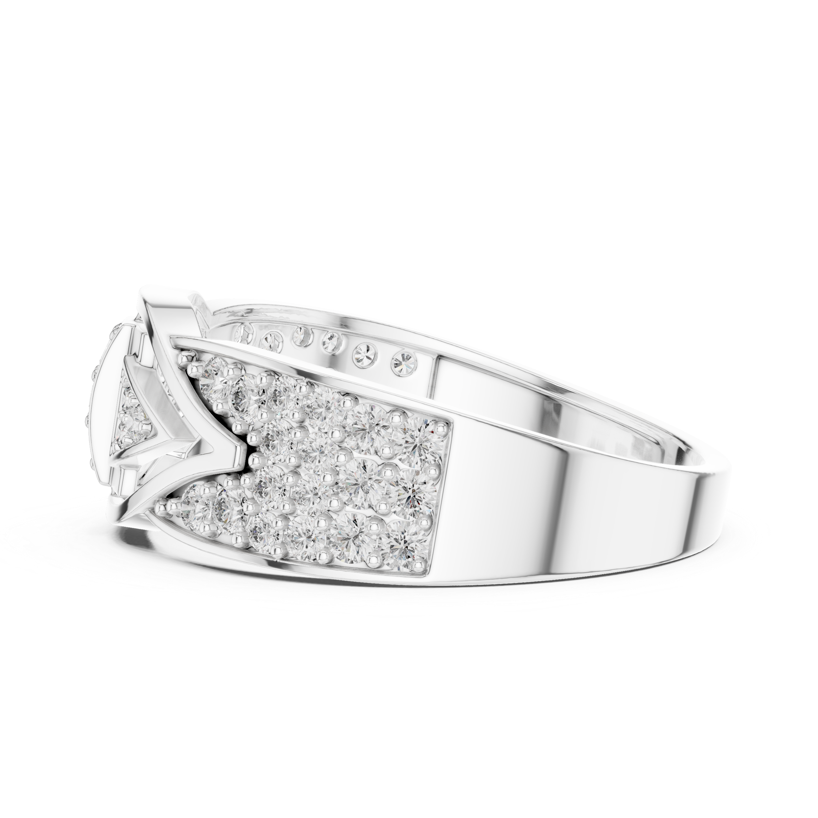 KM0217 White Gold View 3