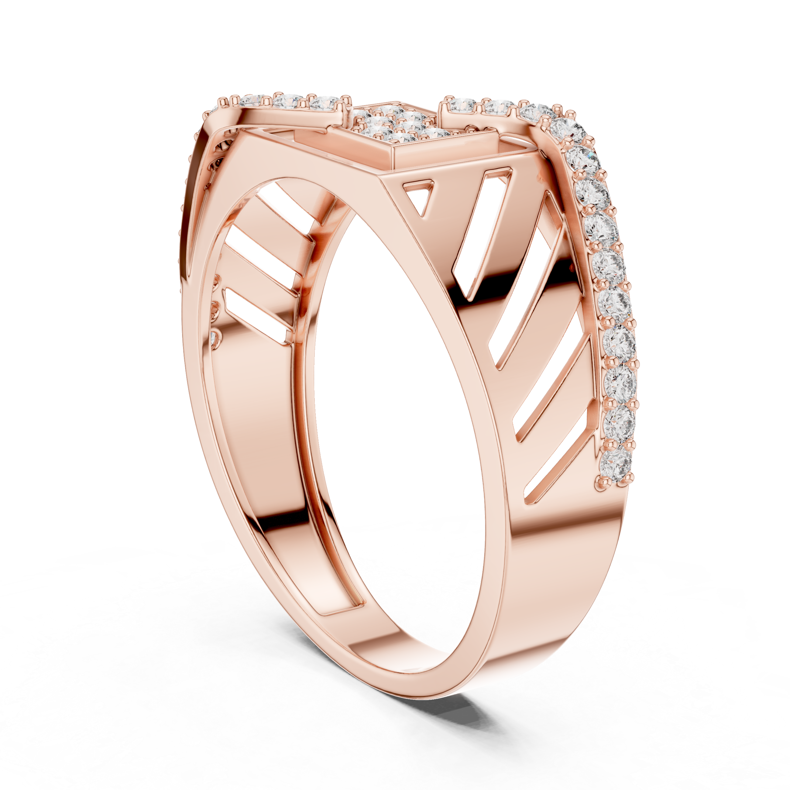 KM0218 Rose Gold View 1