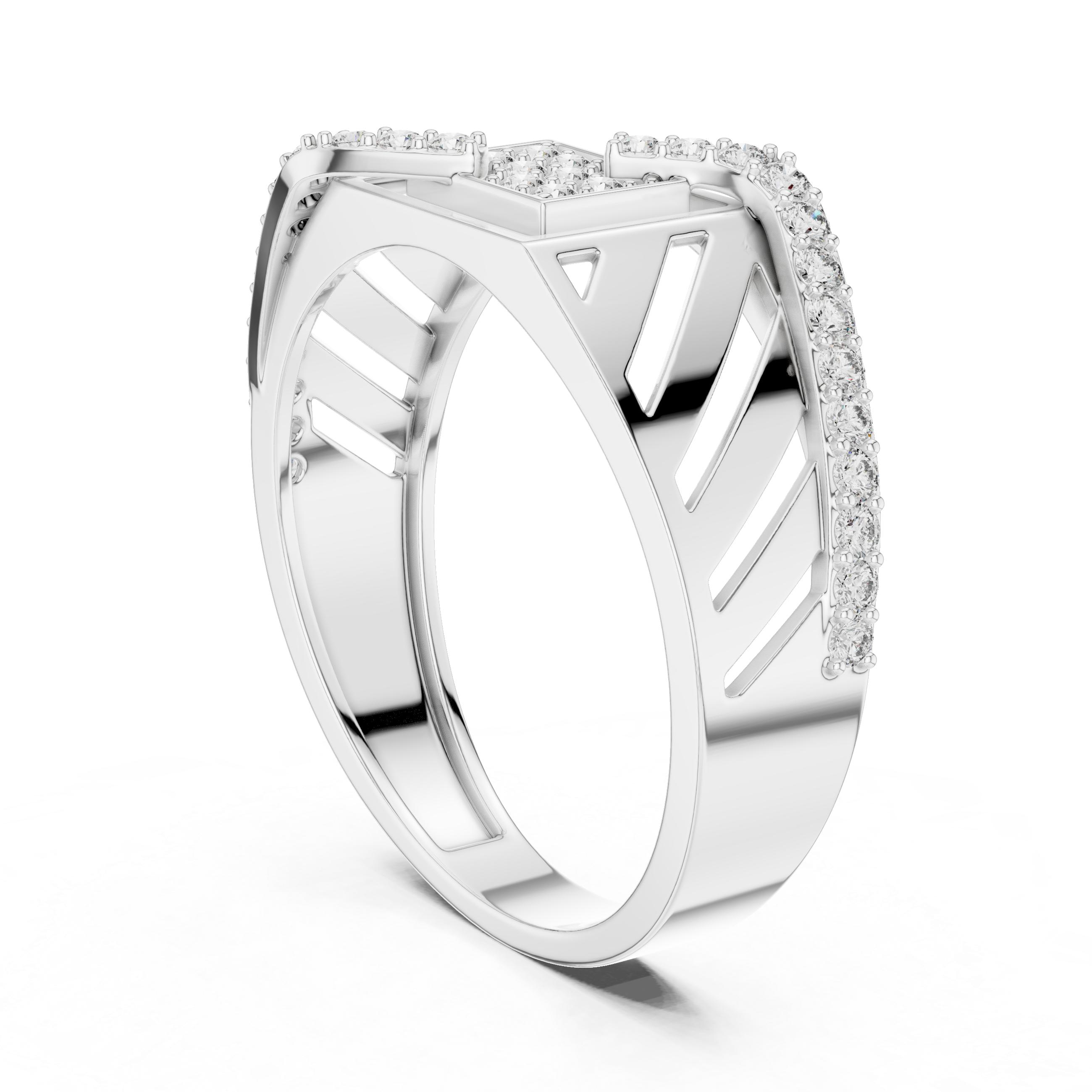 KM0218 White Gold View 1