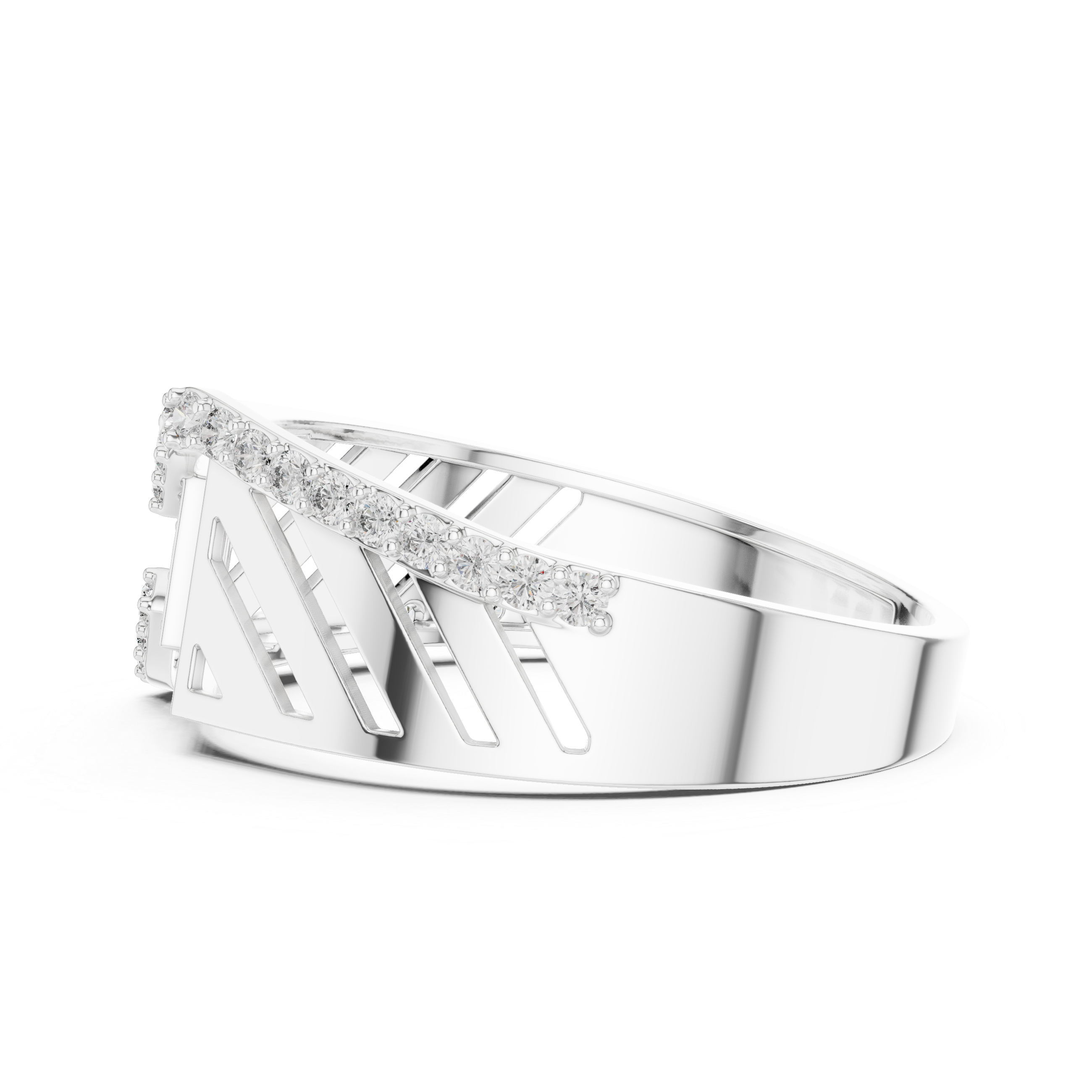 KM0218 White Gold View 3