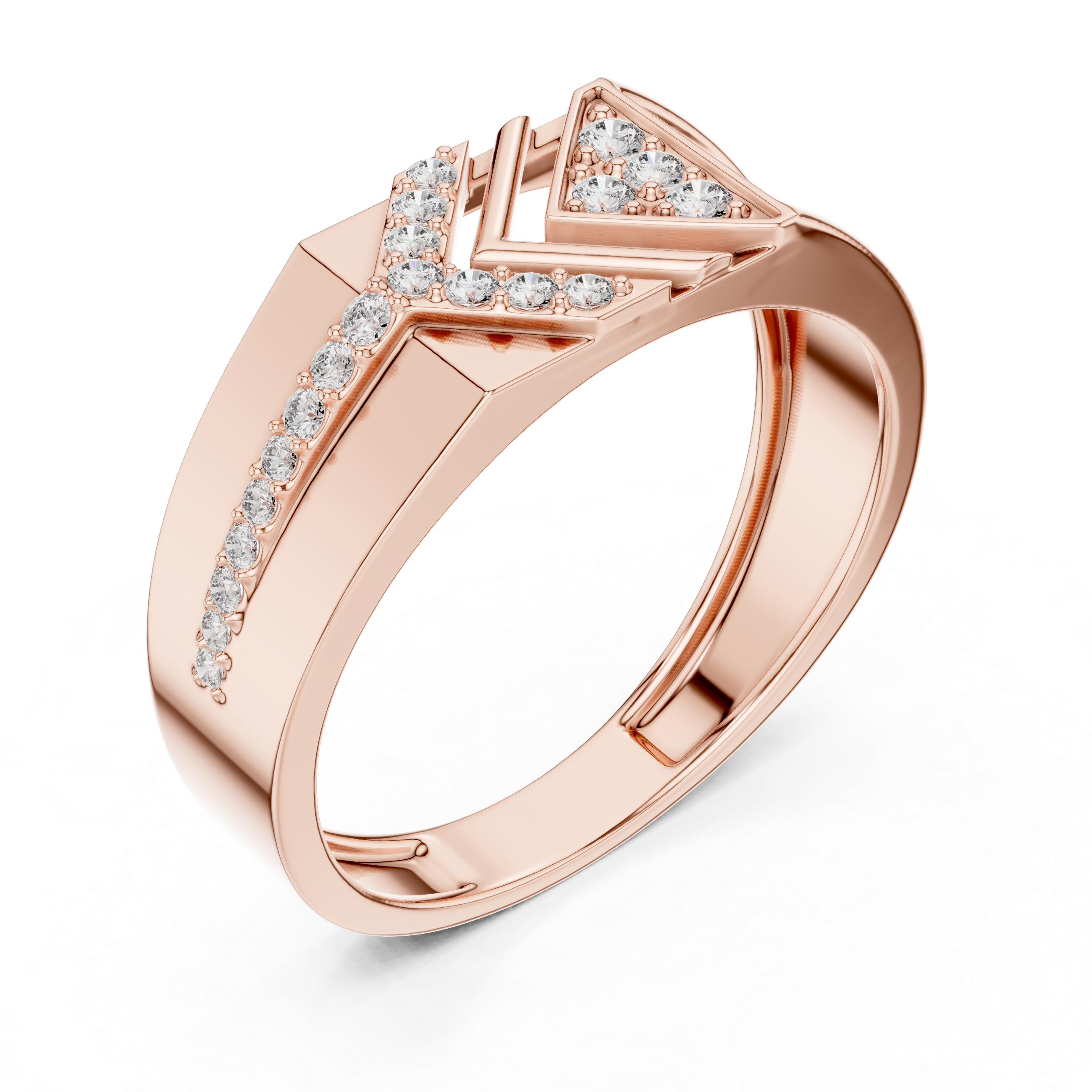 KM0219 Rose Gold View 2
