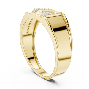 KM0219 Yellow Gold View 1
