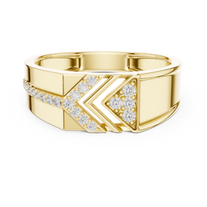 KM0219 Yellow Gold View 4