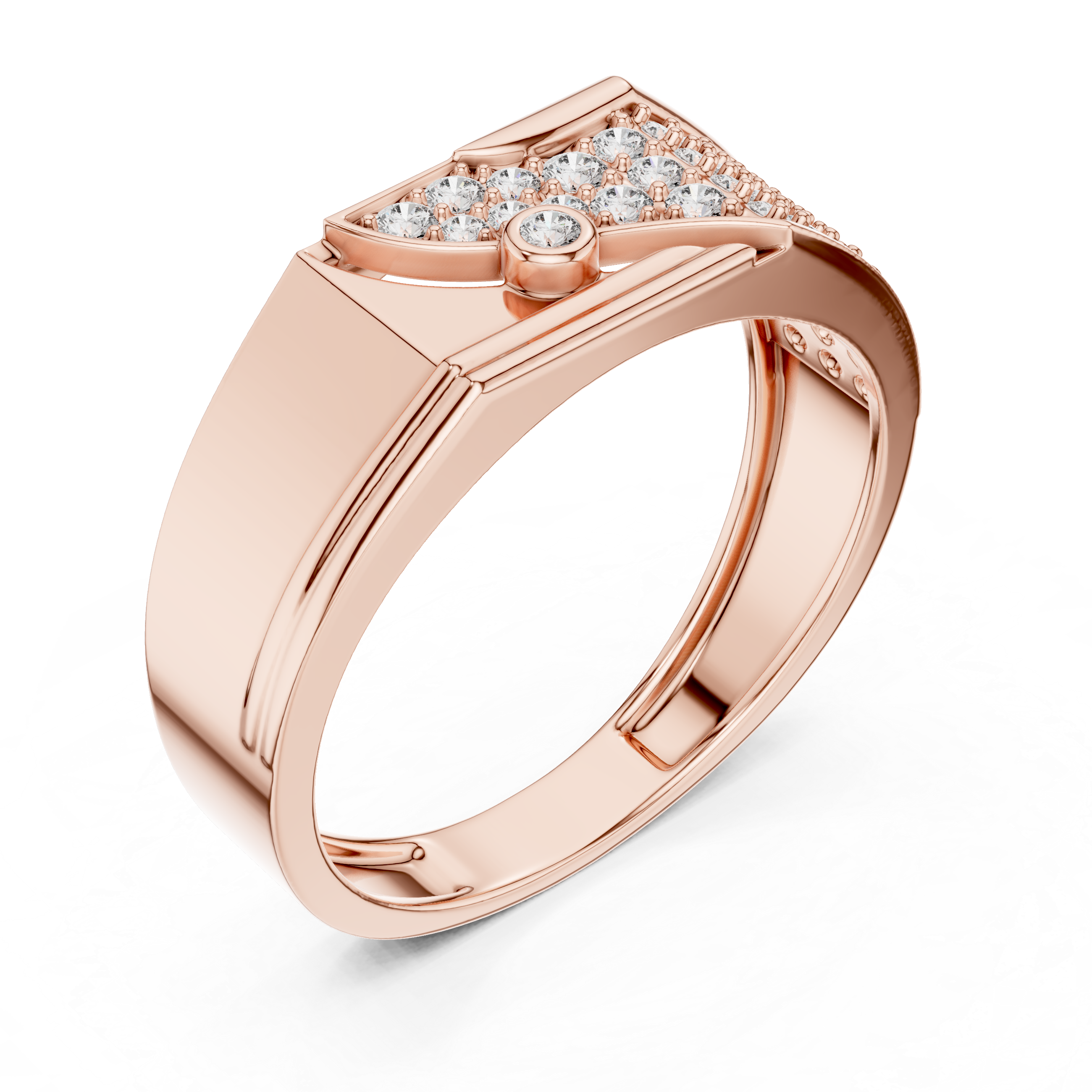 KM0220 Rose Gold View 2