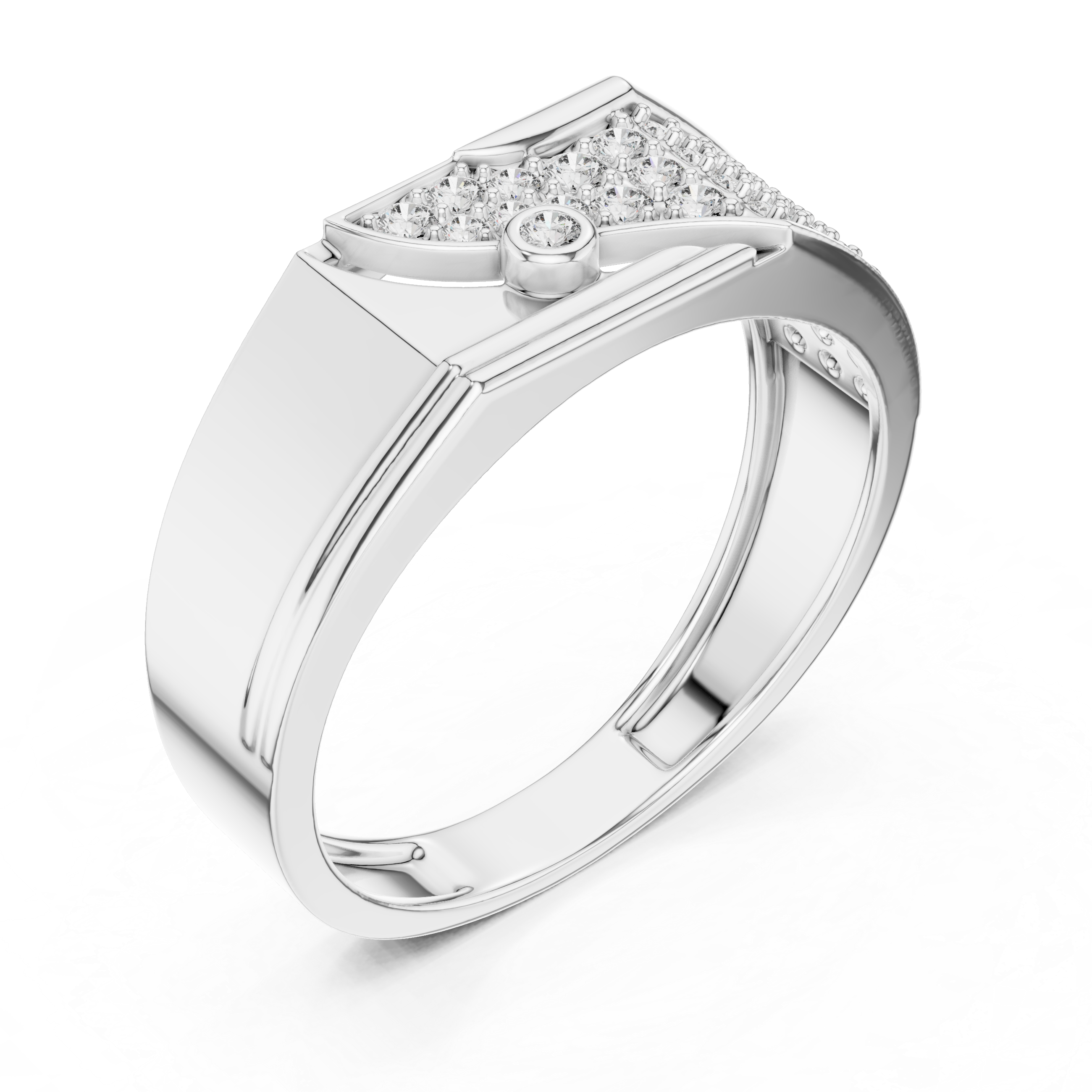 KM0220 White Gold View 2