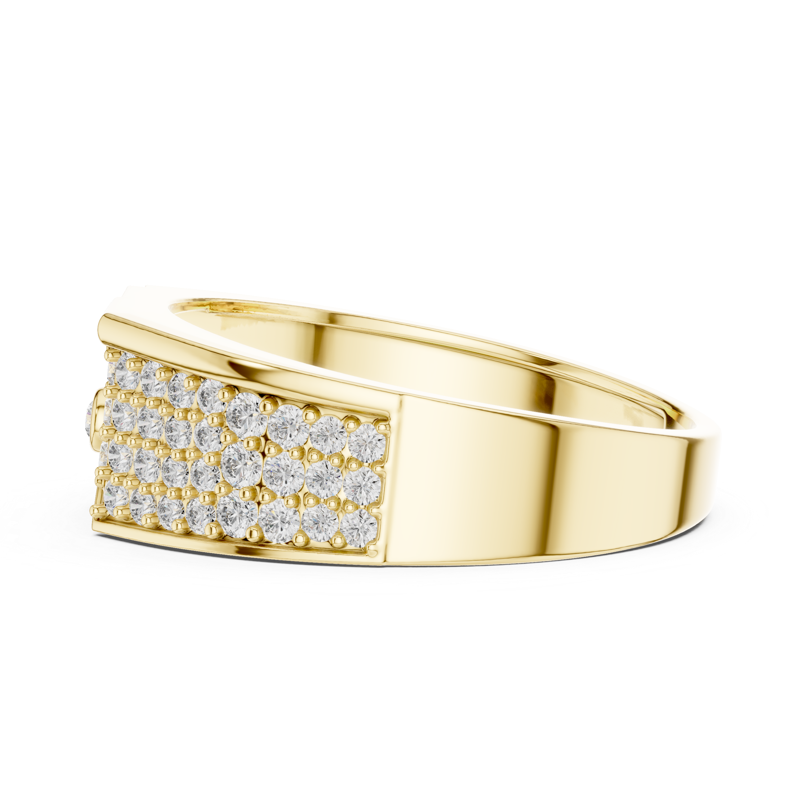 KM0220 Yellow Gold View 3
