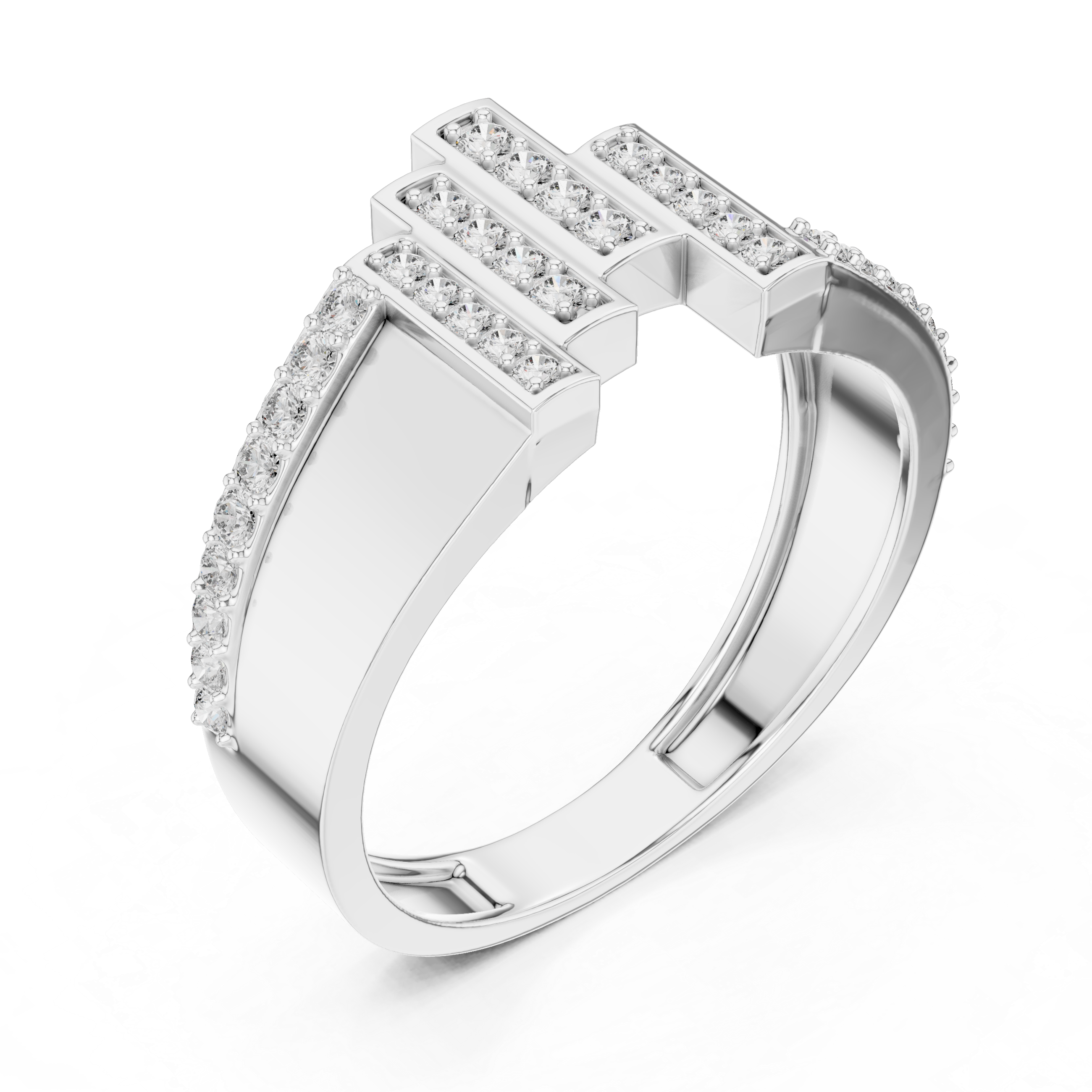 KM0221 White Gold View 2