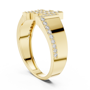KM0221 Yellow Gold View 1