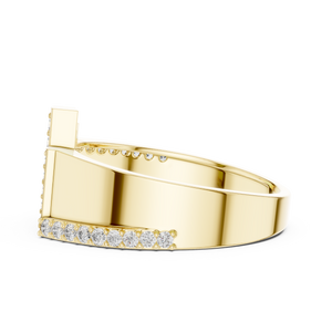 KM0221 Yellow Gold View 3