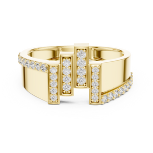 KM0221 Yellow Gold View 4