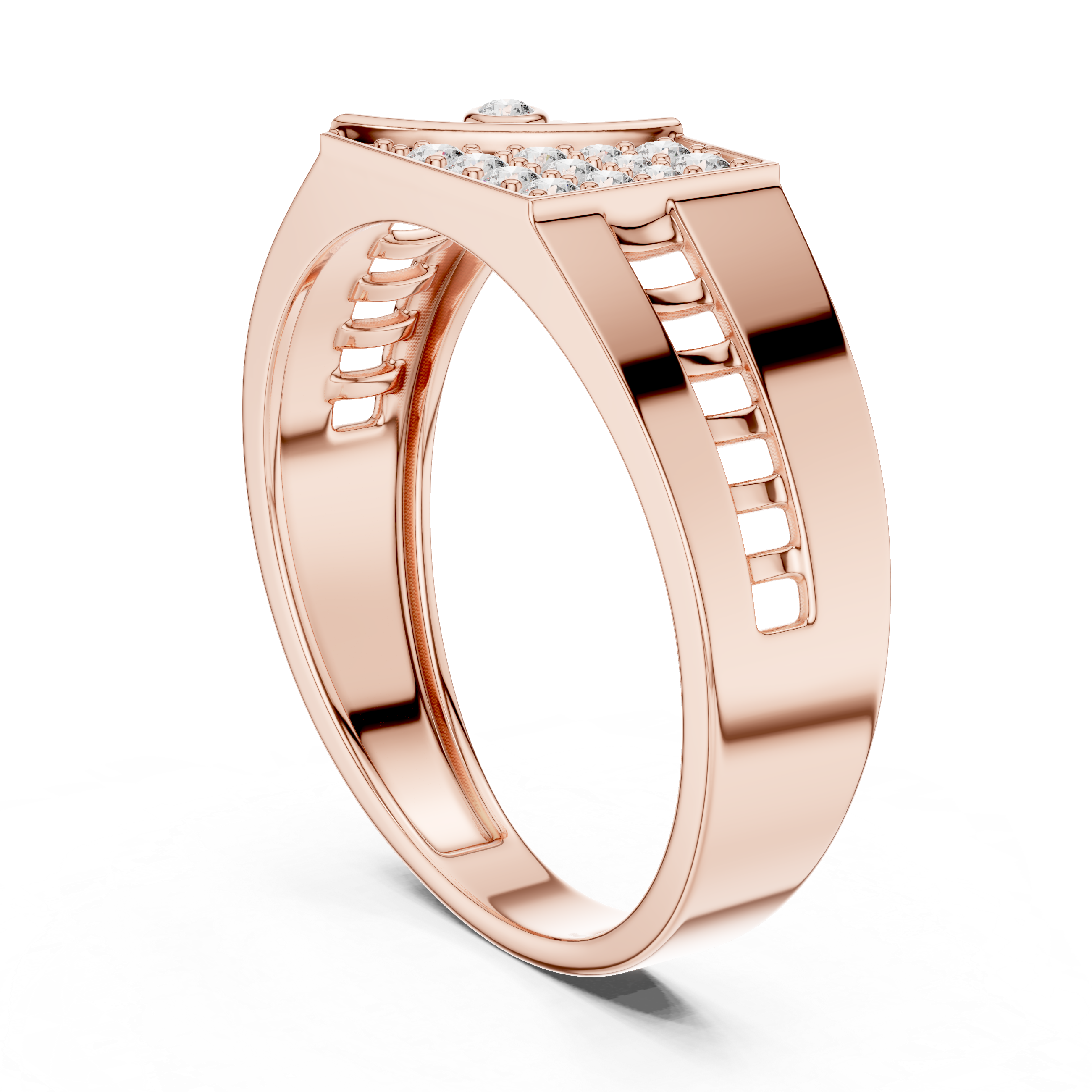 KM0222 Rose Gold View 1