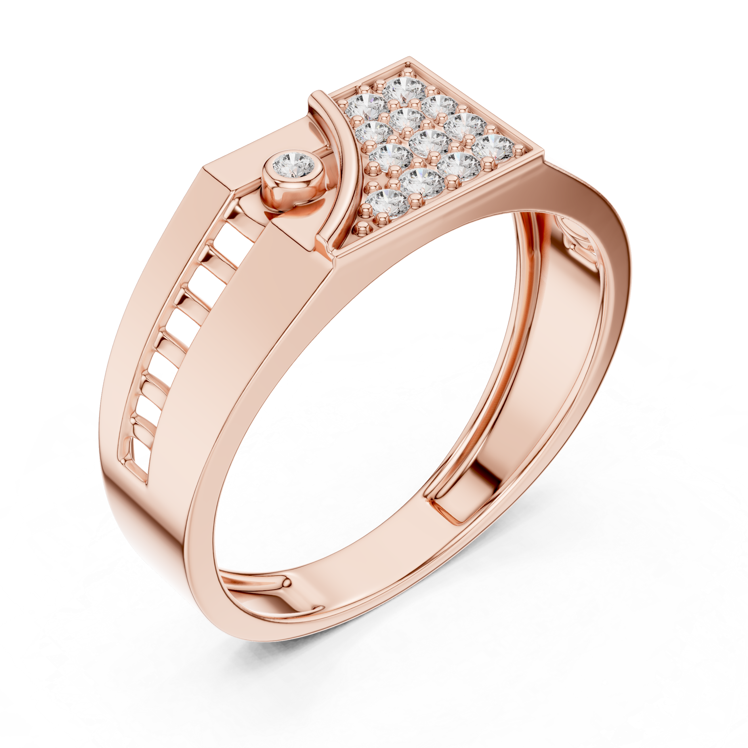 KM0222 Rose Gold View 2
