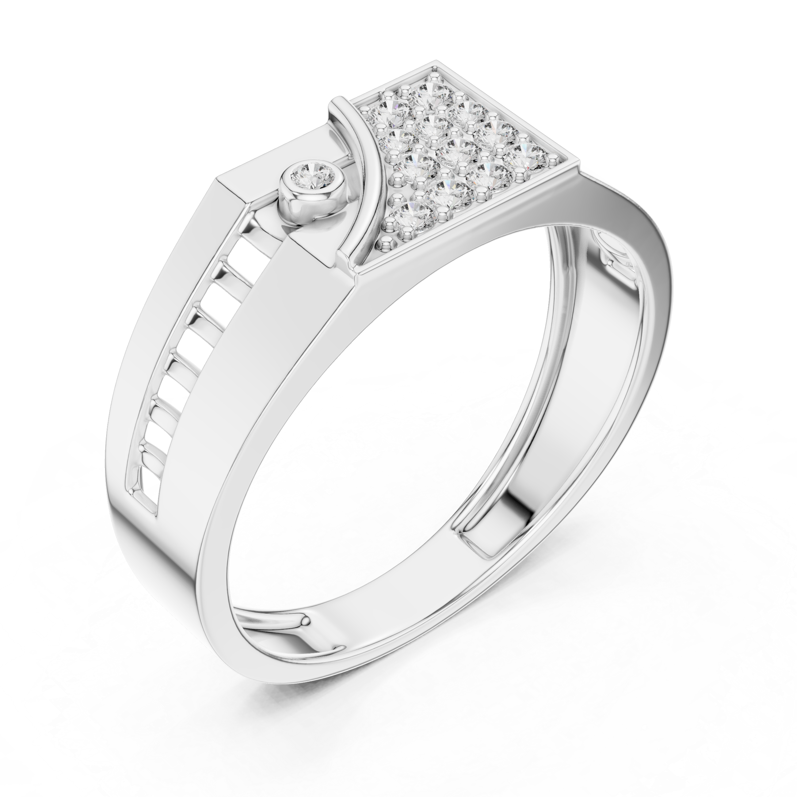 KM0222 White Gold View 2