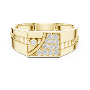 KM0222 Yellow Gold View 4