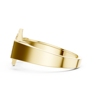KM0196 Yellow Gold View 3