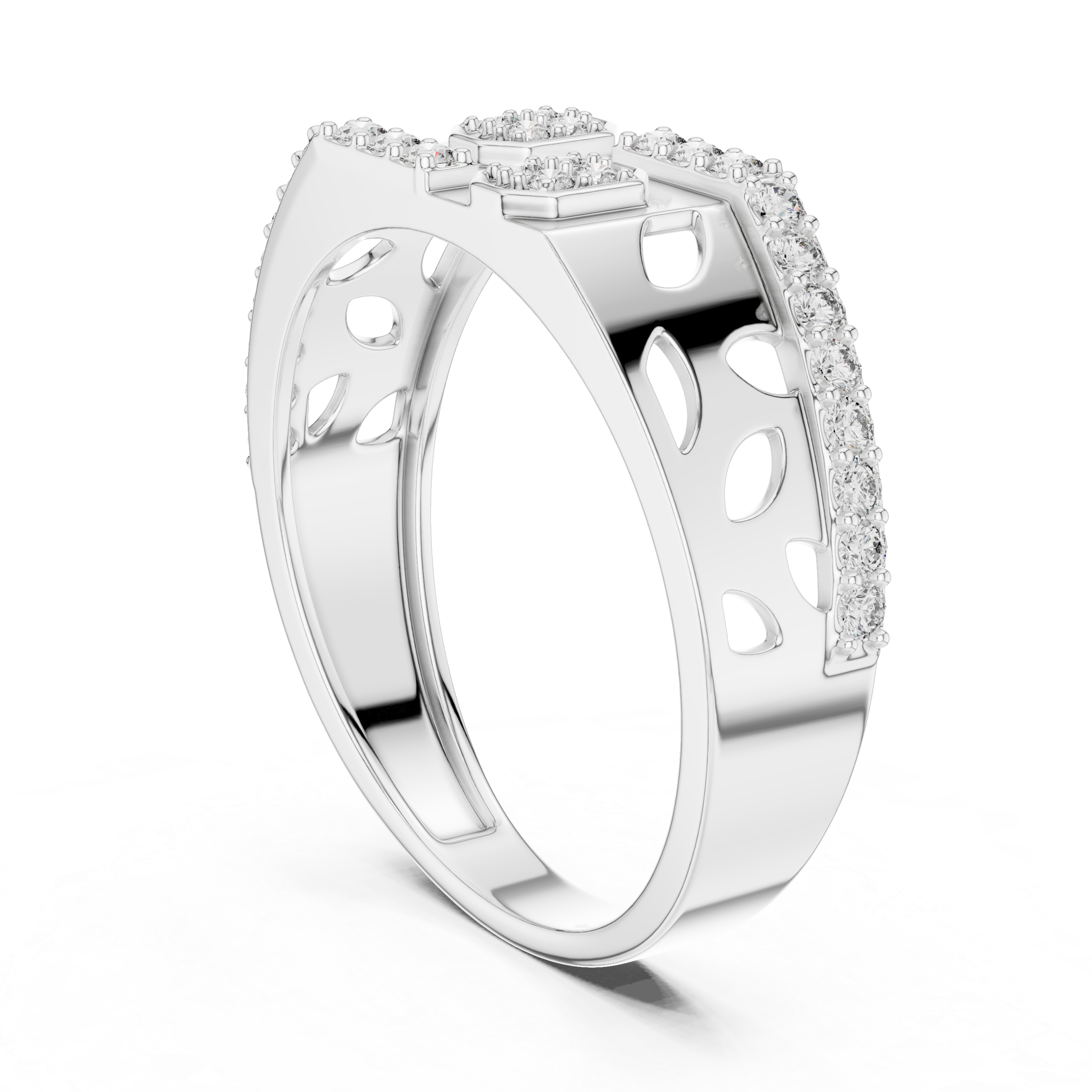 KM0223 White Gold View 1