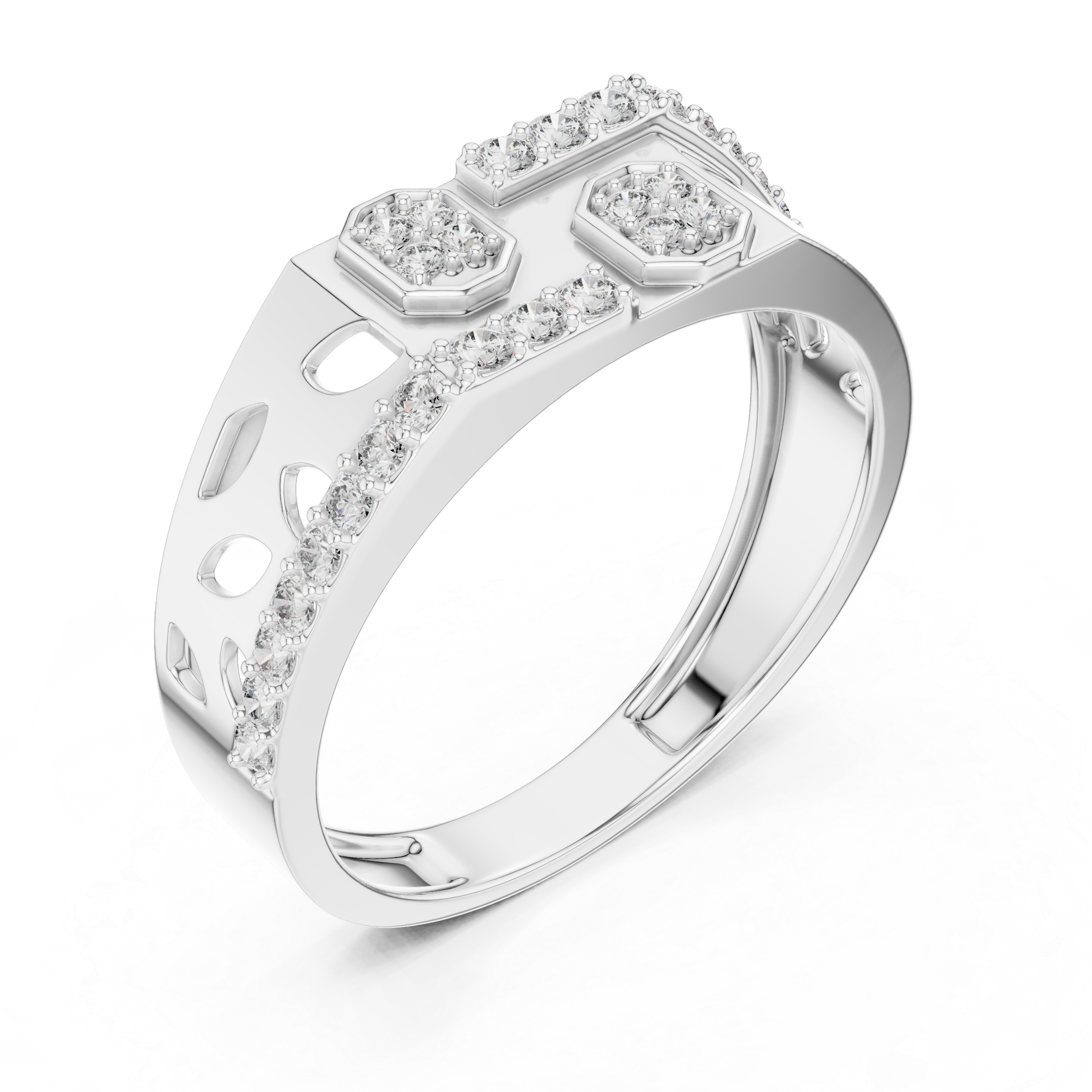 KM0223 White Gold View 2