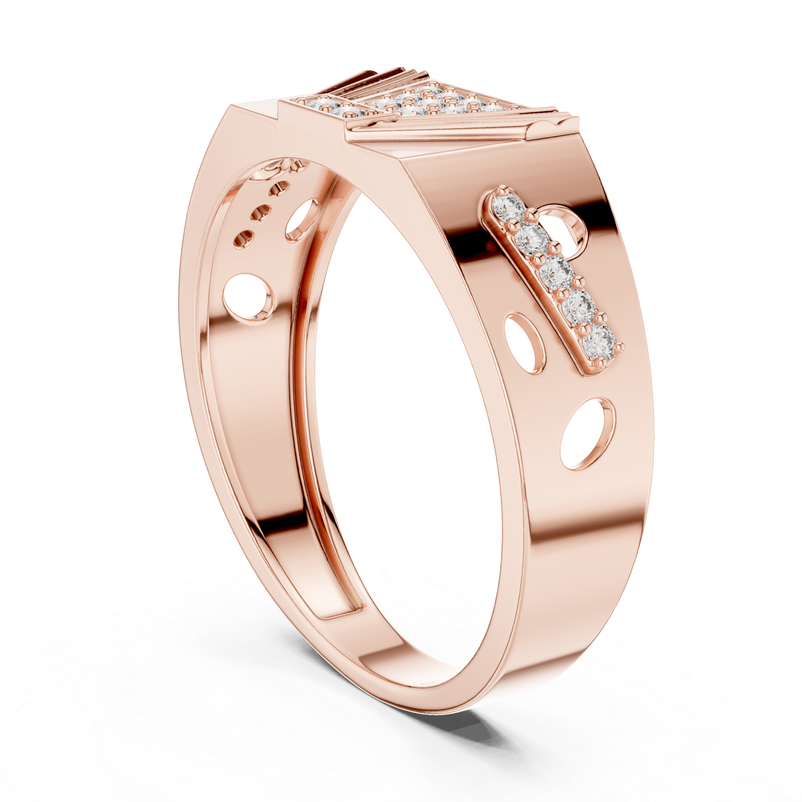 KM0224 Rose Gold View 1
