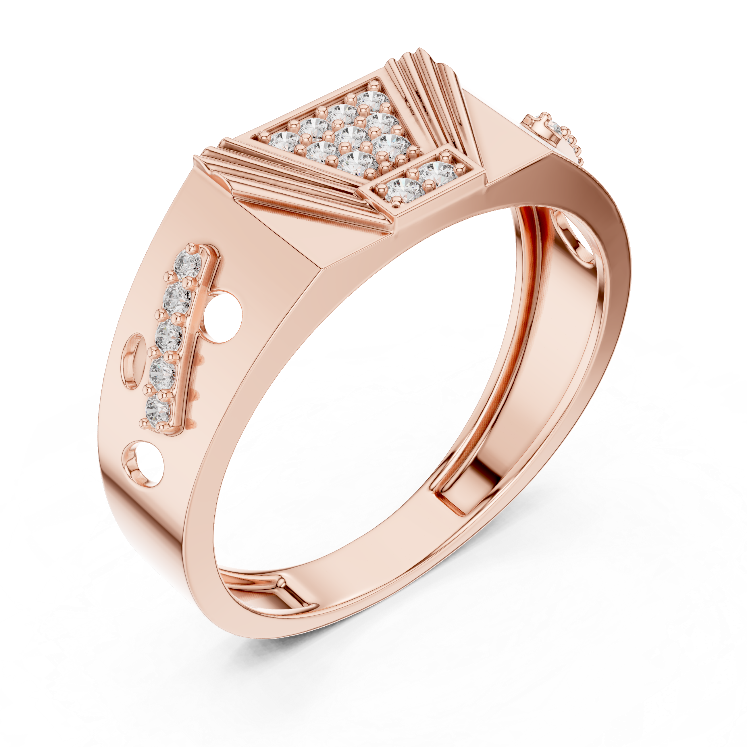 KM0224 Rose Gold View 2