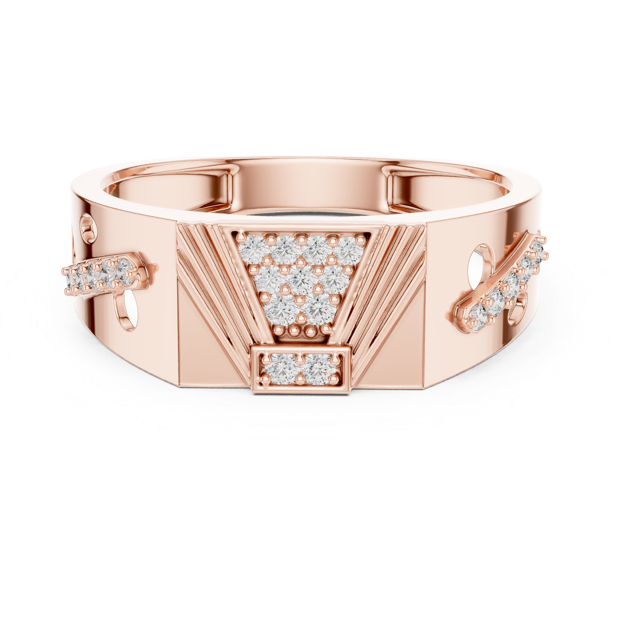 KM0224 Rose Gold View 4