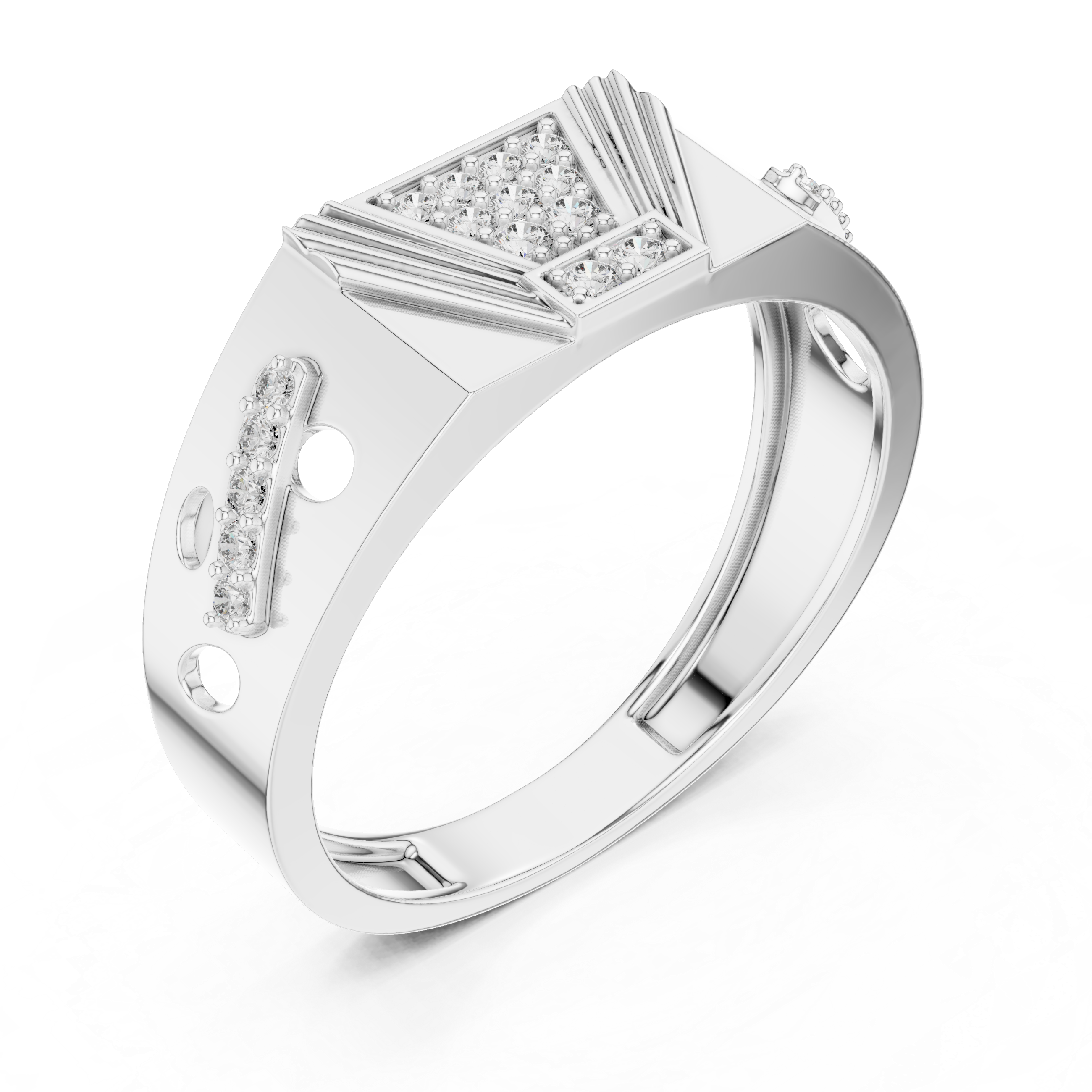 KM0224 White Gold View 2