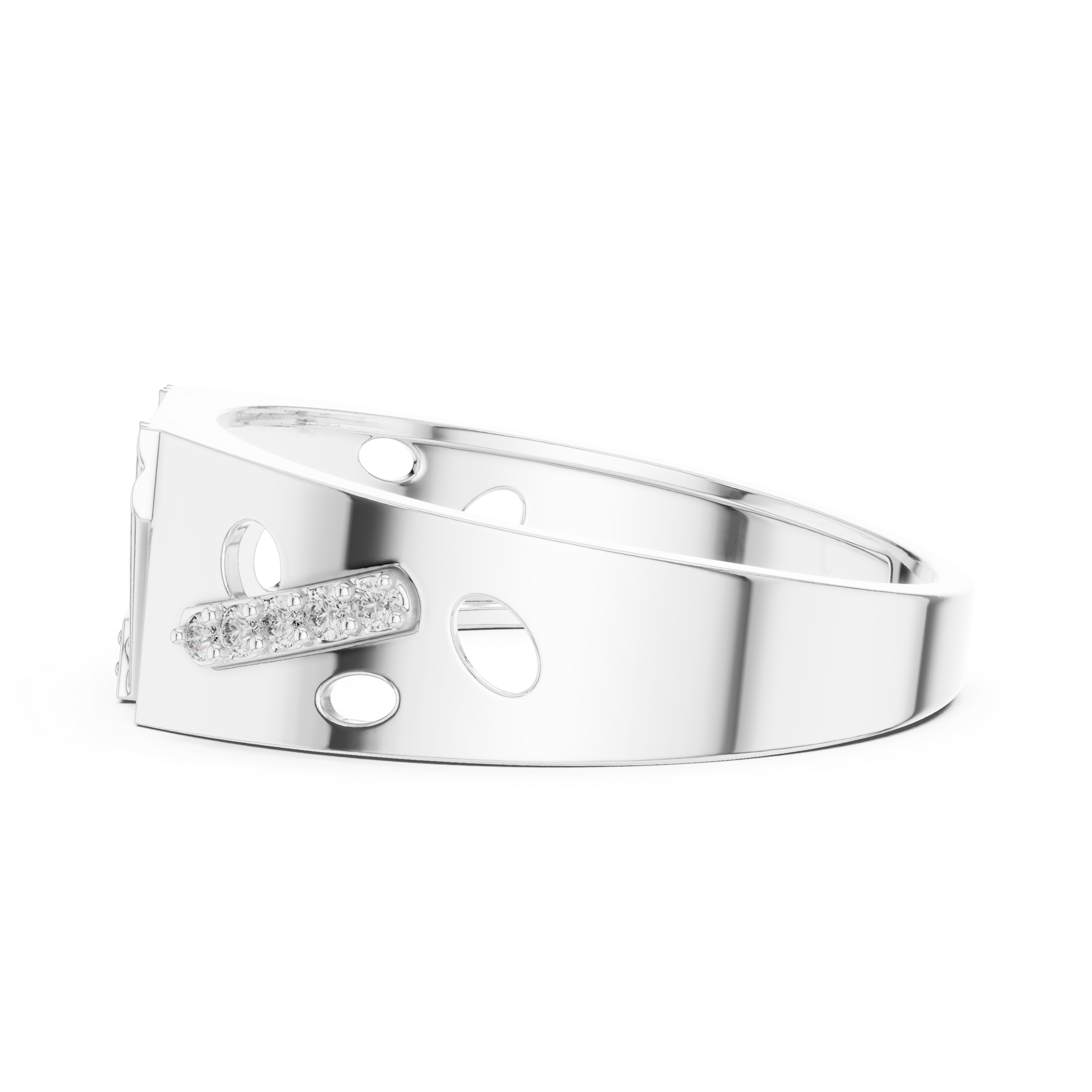 KM0224 White Gold View 3