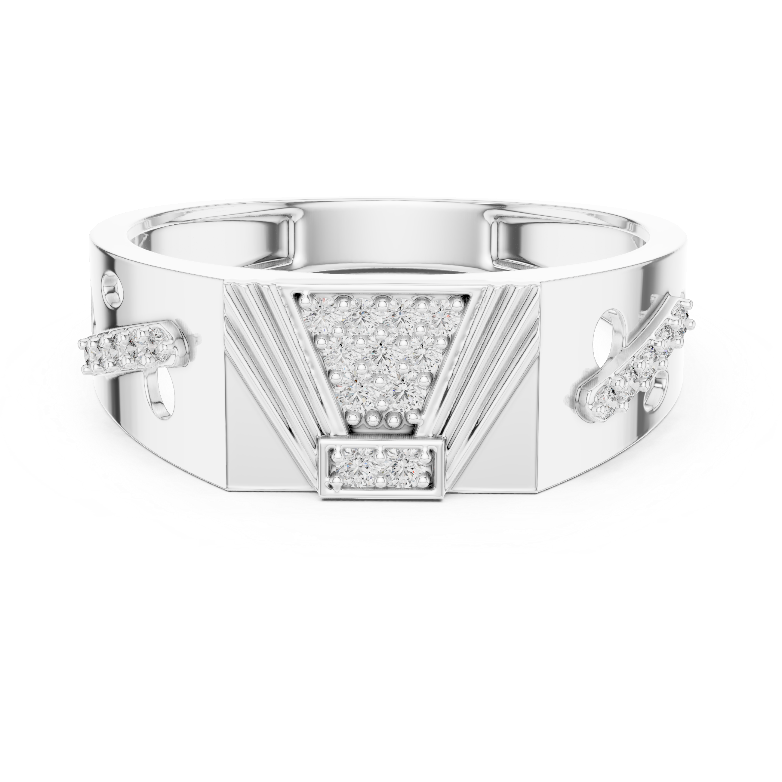 KM0224 White Gold View 4