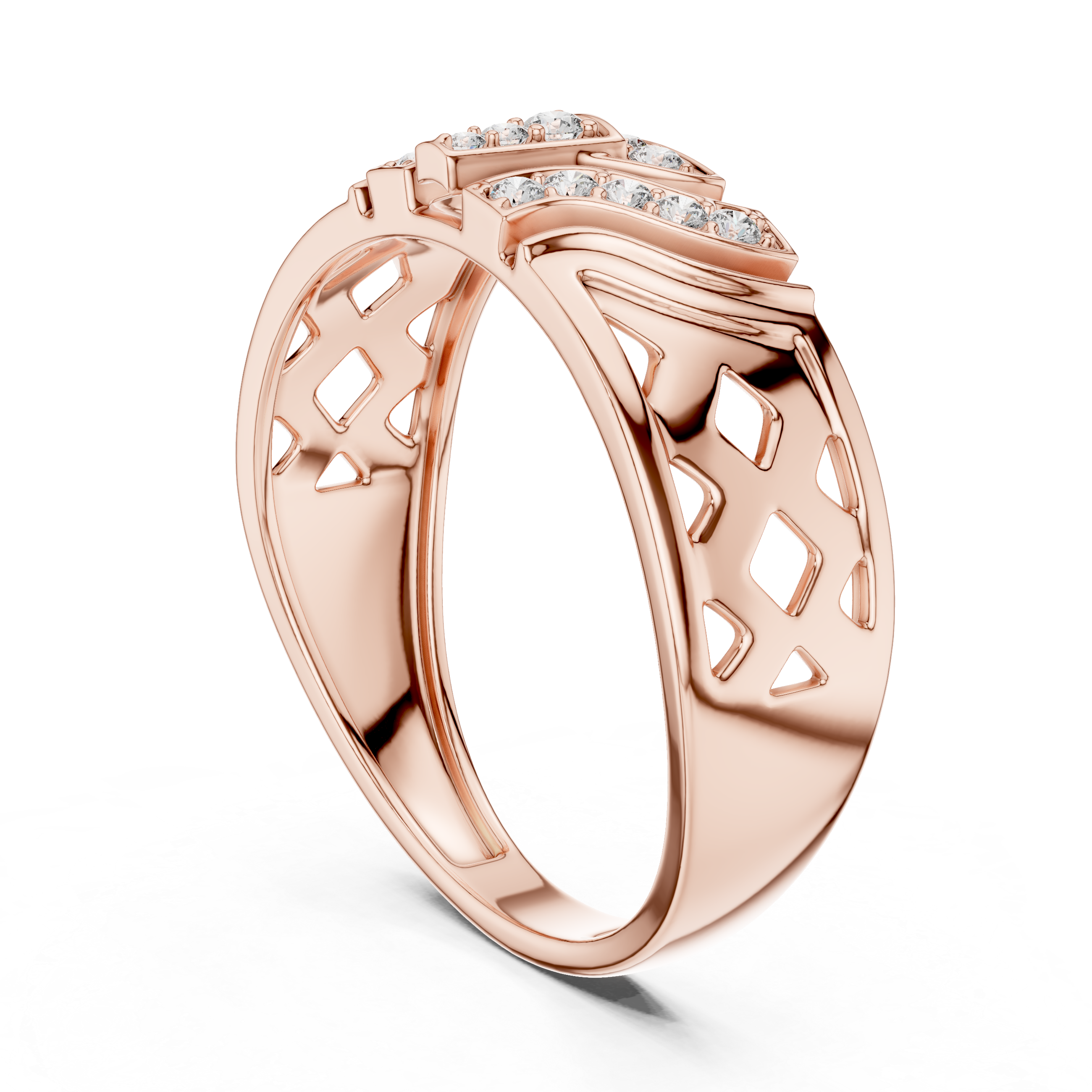 KM0225 Rose Gold View 1