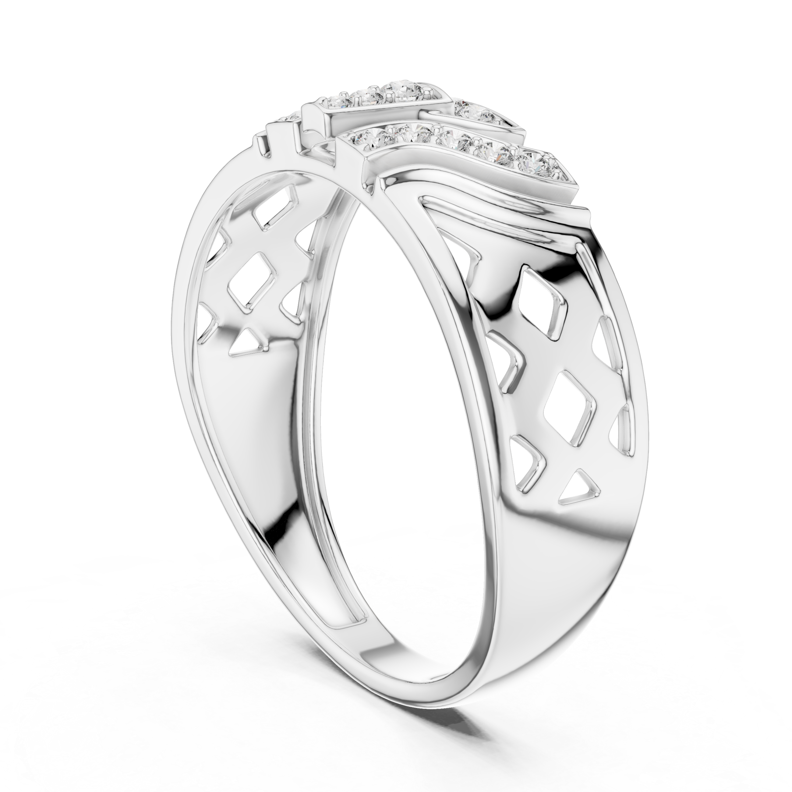 KM0225 White Gold View 1