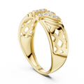 KM0225 Yellow Gold View 1