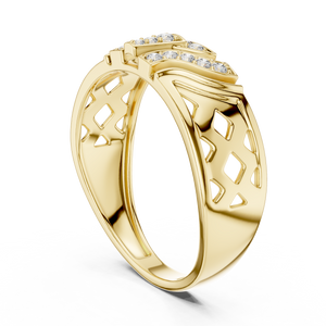 KM0225 Yellow Gold View 1