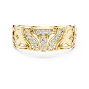 KM0225 Yellow Gold View 4