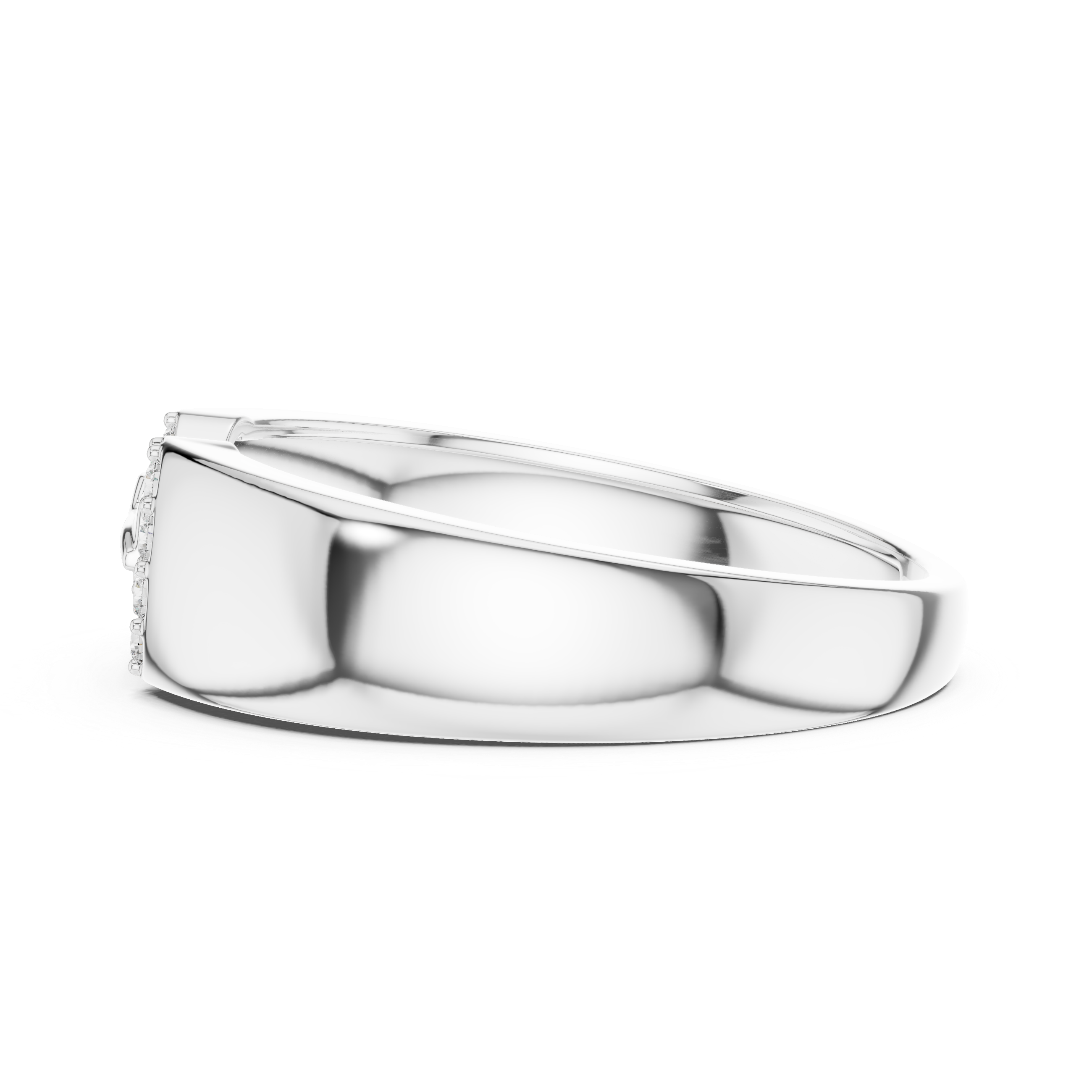 KM0226 White Gold View 3