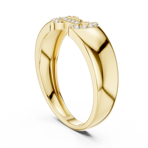 KM0226 Yellow Gold View 1