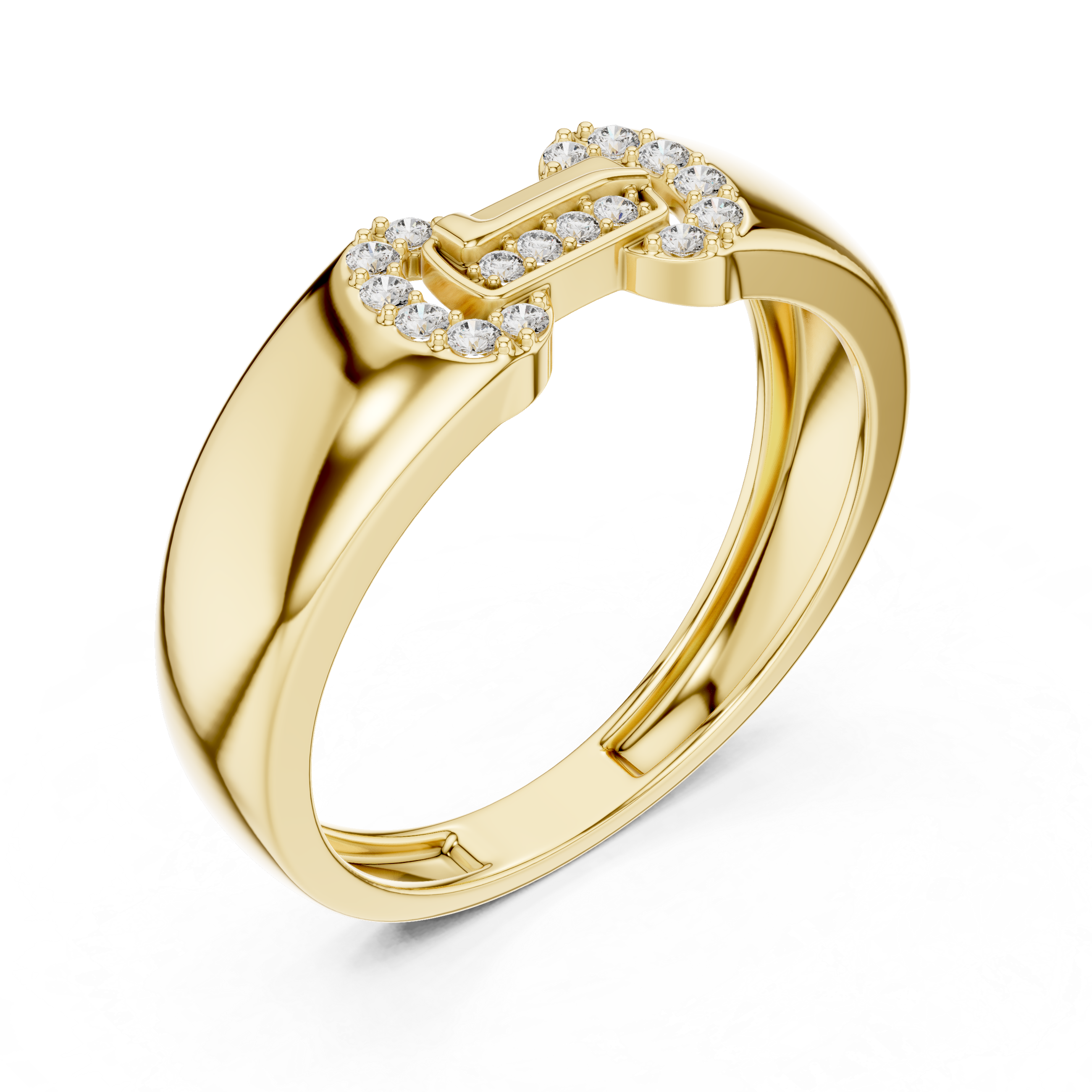 KM0226 Yellow Gold View 2