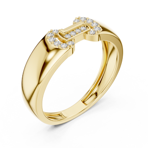 KM0226 Yellow Gold View 2