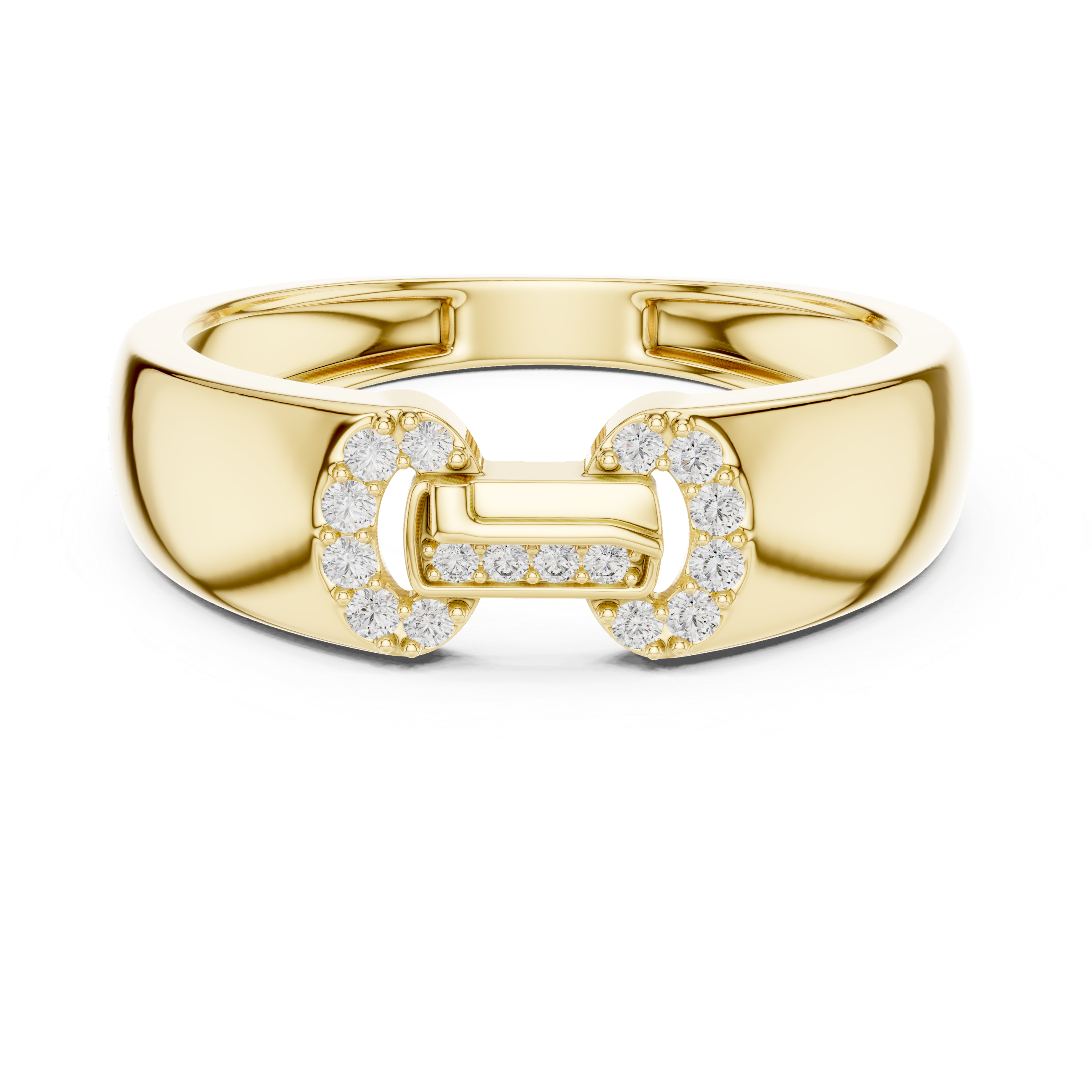 KM0226 Yellow Gold View 4