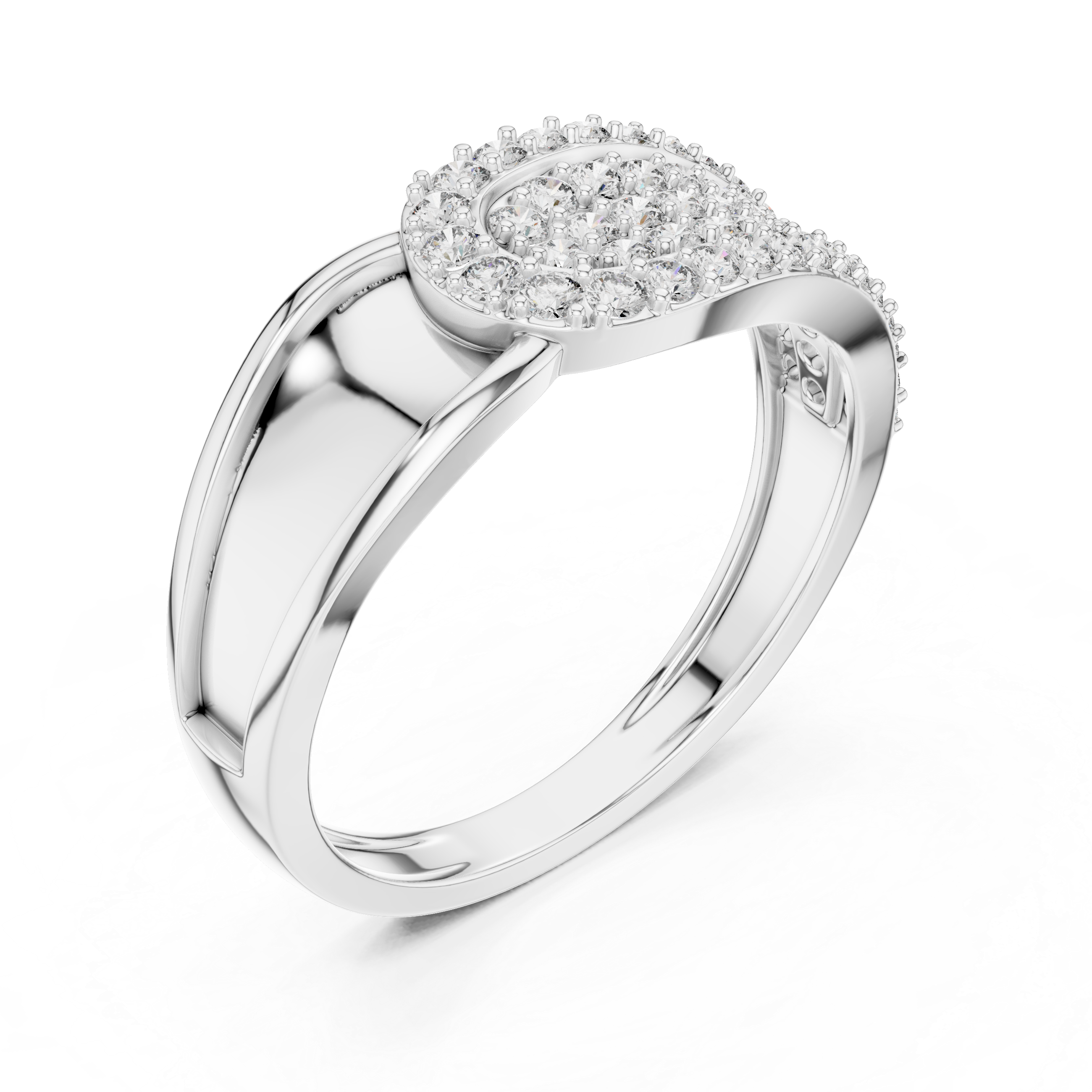 KM0198 White Gold View 2